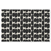 KOBERCE - Moderné - vzorované - čierne - 200x140 cm - čierna, textil/plast (200/0.4cm) - OnlyWow