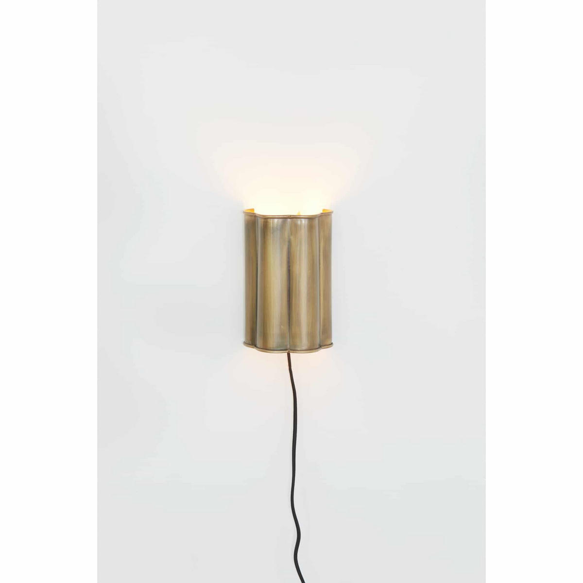 WANDLEUCHTE FRINGE Antike Bronze 13.5/9.5/20.5 cm - Bronzefarben, Metall (9.5/20.5/13.5cm) - Walldoctor