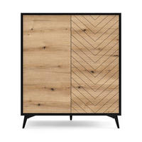 KOMMODE – KD104 – 104 cm – DIAMOND – Eichefarben - Eichefarben, Holzwerkstoff (103.5/119/39cm) - hi-markt