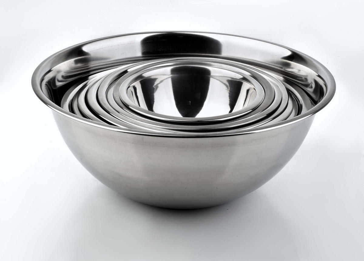 SCHÜSSEL Basic Kitchen Silber 22/22/7 cm Metall - Silberfarben, Metall (22cm) - Mondex