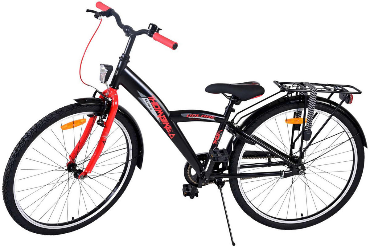 KINDERFAHRRAD Thornbike - Jungen - 26 Zoll - Rücktritt + Handbremse - Rot - Rot, Metall (77cm) - TPFSports