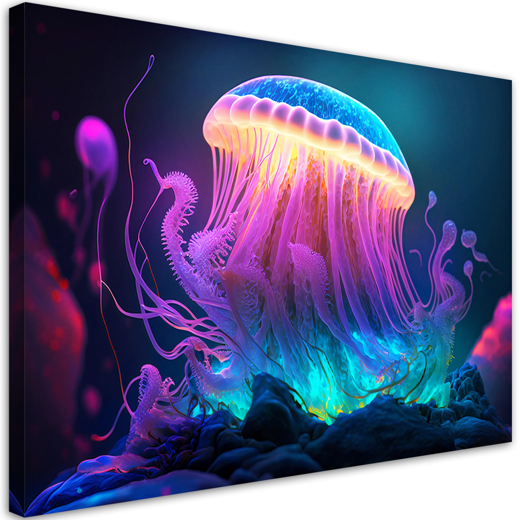 Feeby Wandbild Mehrfarbig 60x40 cm