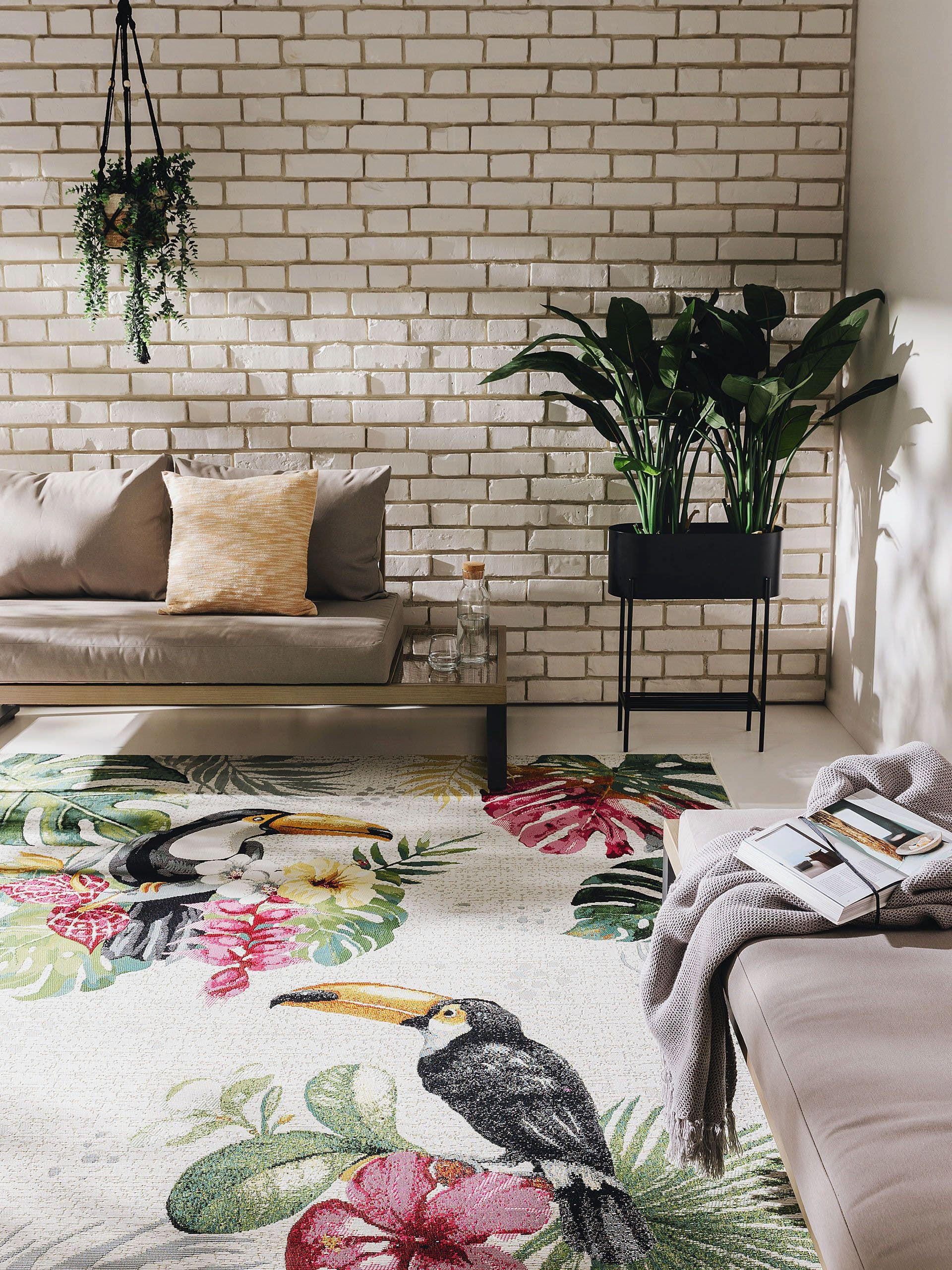 OUTDOORTEPPICH Artis Multicolor 200x285 cm - Multicolor, Textil (200/285cm) - benuta Nest