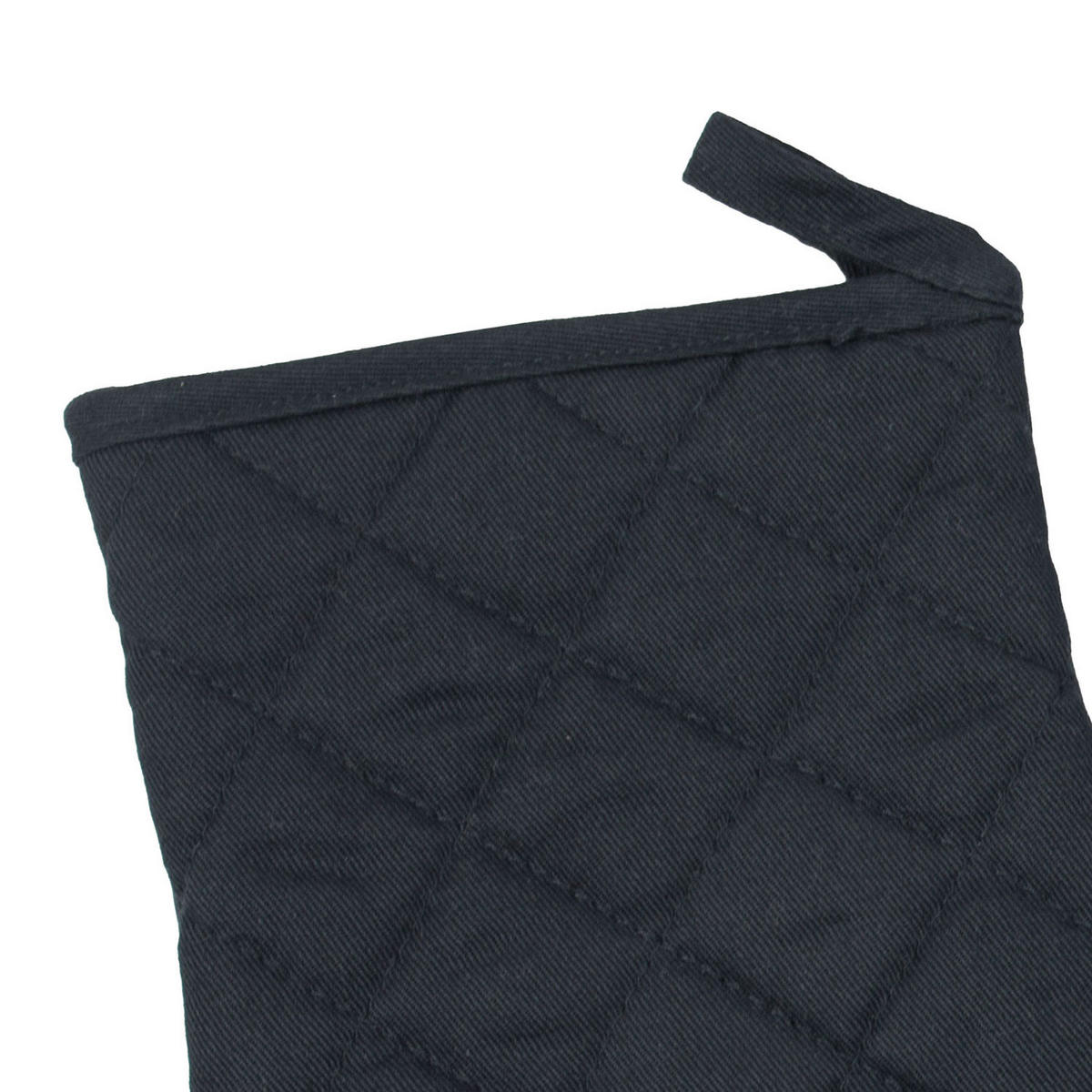 OFENHANDSCHUHE, 18x25 cm, 100% Baumwolle, Schwarz - Anthrazit, Textil (18/25cm) - Zollner
