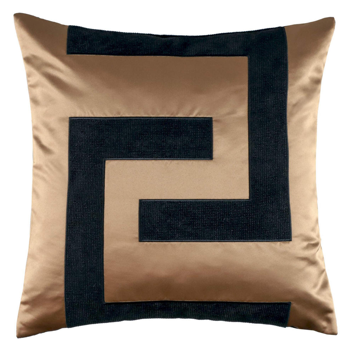 ZIERKISSENHÜLLE CUBE - Braun, Textil (50/50cm) - Sportalm Kitzbühel