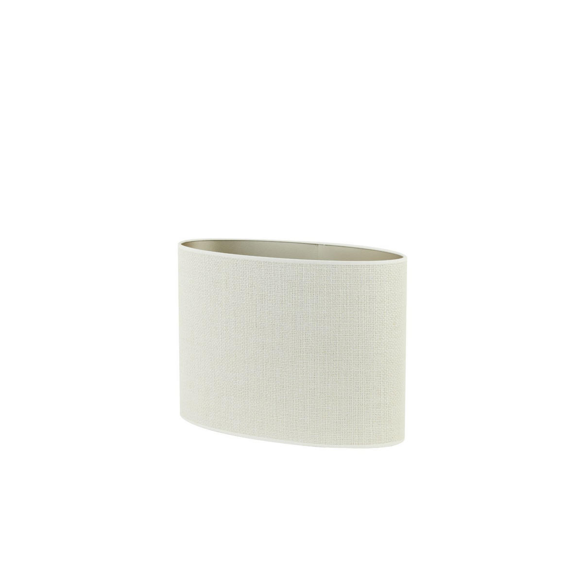 LAMPENSCHIRM Saverna Weiß 45/21/32 cm - Weiß, Textil (45/21/32cm) - Light & Living