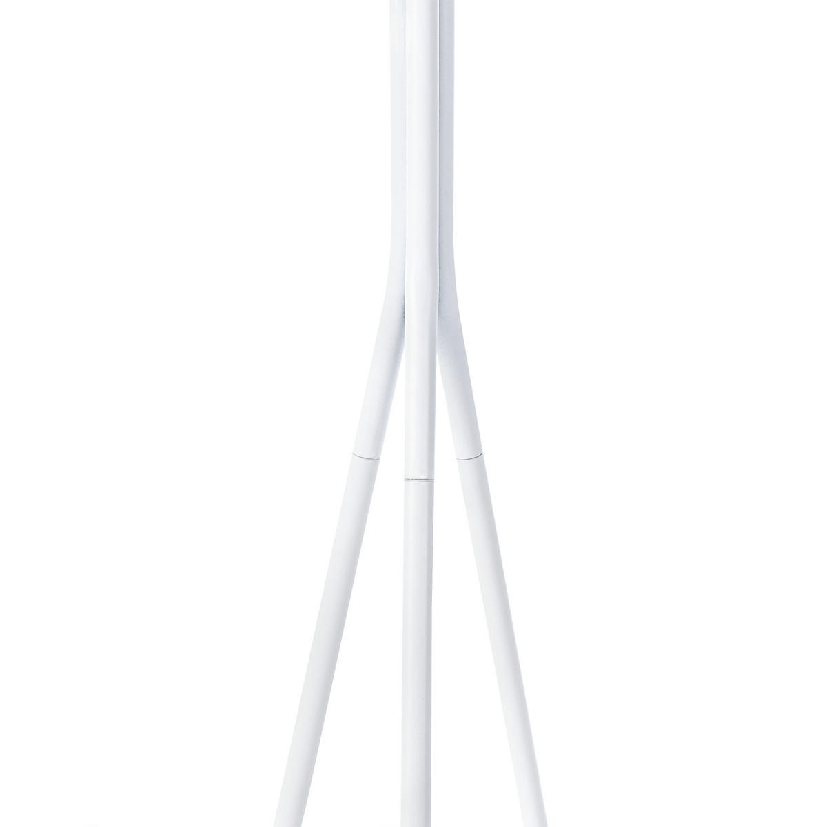 GARDEROBENSTÄNDER Weiß Arnot - Weiß, Metall (50/176/50cm) - Beliani