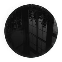 GLASPLATTE für Kamin Ø 60 cm - Schwarz, Glas (60/60/0.4cm) - TULUP