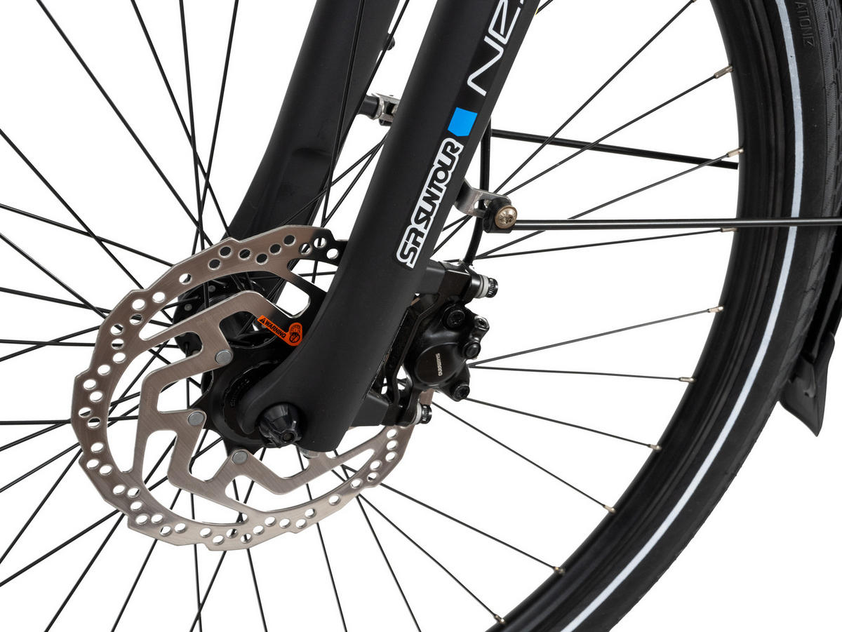 E-TREKKING Integrated Gent Bafang E-Bike Sand 28 Zoll Gr: 53cm - Sandfarben, Metall (53cm) - Hawk Bikes