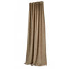 VORHANG Chenille Riga 245x140 cm Taupe - Taupe, Textil (140/245cm) - Gardinenbox