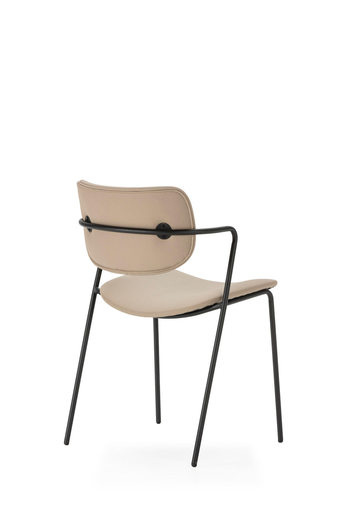 ESSZIMMERSTUHL Maika Beige 49/55/48 cm 2er-Set - Beige, Textil (55/48/49cm) - Calicosy