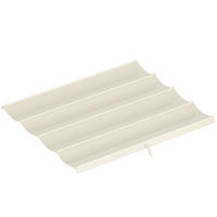 ERSATZDACH Polyester Cremeweiß - Creme, Kunststoff (245/23/286cm) - Outsunny