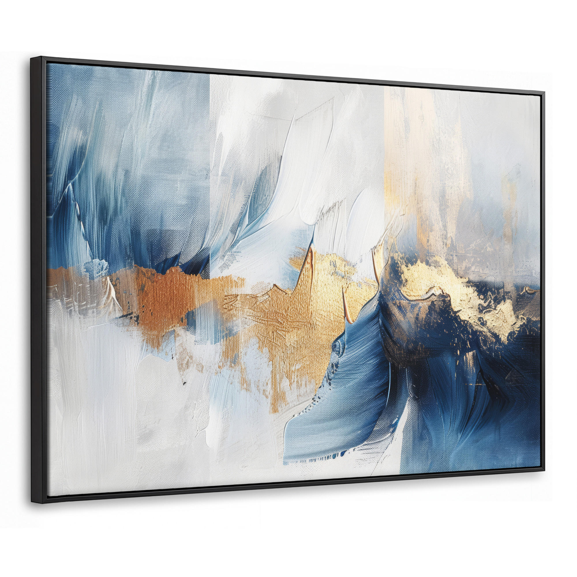 MuchoWow Leinwand Hellblau 100x70 cm