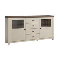 SIDEBOARD Martin Béžová a dřevo - hnědá, kompozitní dřevo (181/93.3/42cm) - Petits-meubles