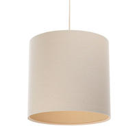 HÄNGELEUCHTE Beige 60/70 cm - Beige, Kunststoff (60/1.9/70cm) - ONZENO