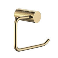 HALTER Für Toilettenpapier Rea 9711 Prism Brush Gold - Goldfarben, Metall (13.5/9.5/6.5cm) - REA