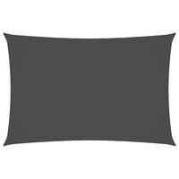 SONNENSEGEL Oxford-Gewebe Rechteckig 6/8 M Anthrazit - Anthrazit, Textil (600/800cm) - vidaXL