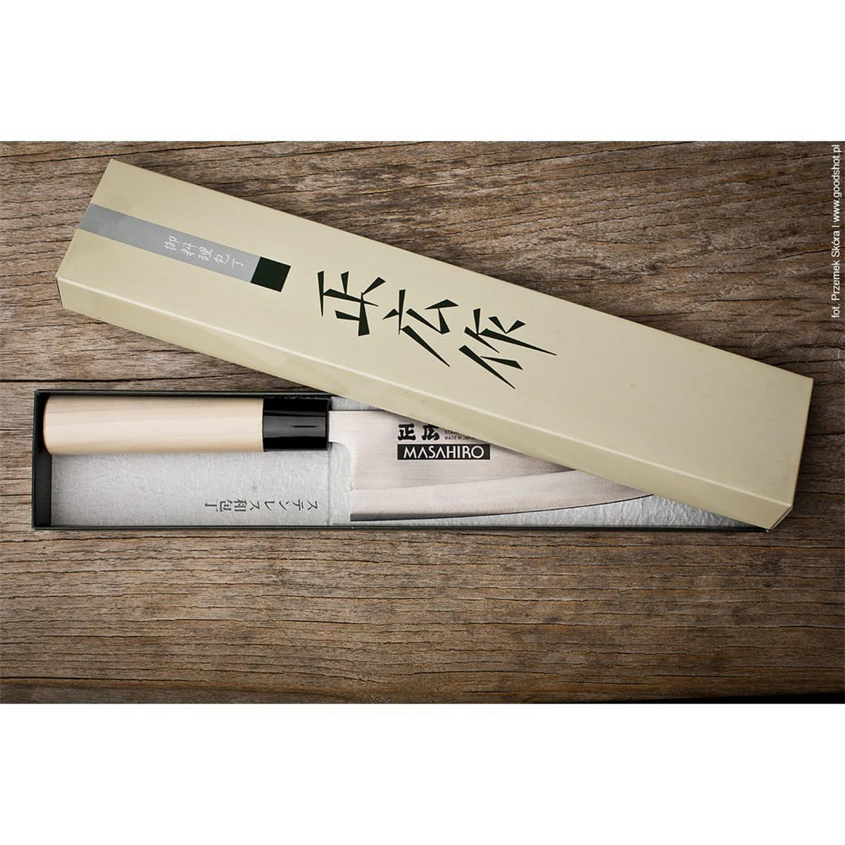 FISCHFILETIERMESSER Silber 33.2/5.4/33.2 cm 10007 - Silberfarben, Holz (33.2cm) - Masahiro 