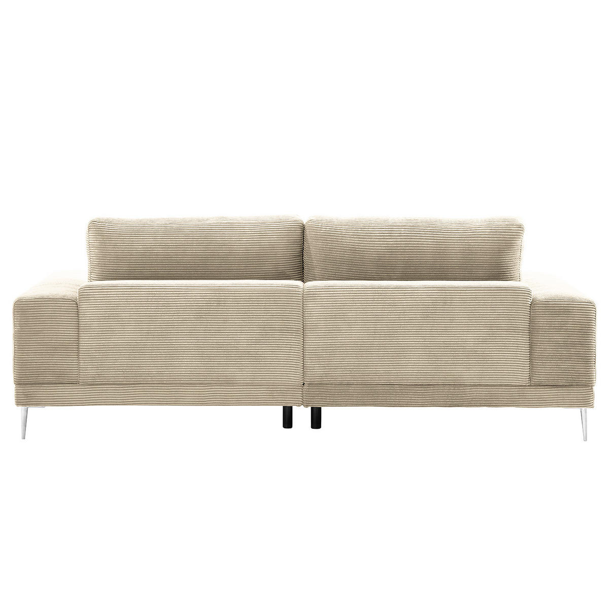 3-SITZER SOFA - Beige, Textil (243/92/103cm) - home24