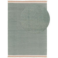 VLNĚNÝ koberec Karla Mátová 200x300 cm - zelená barva, textil/přírodní materiály (200/1cm) - KUNSTLOFT