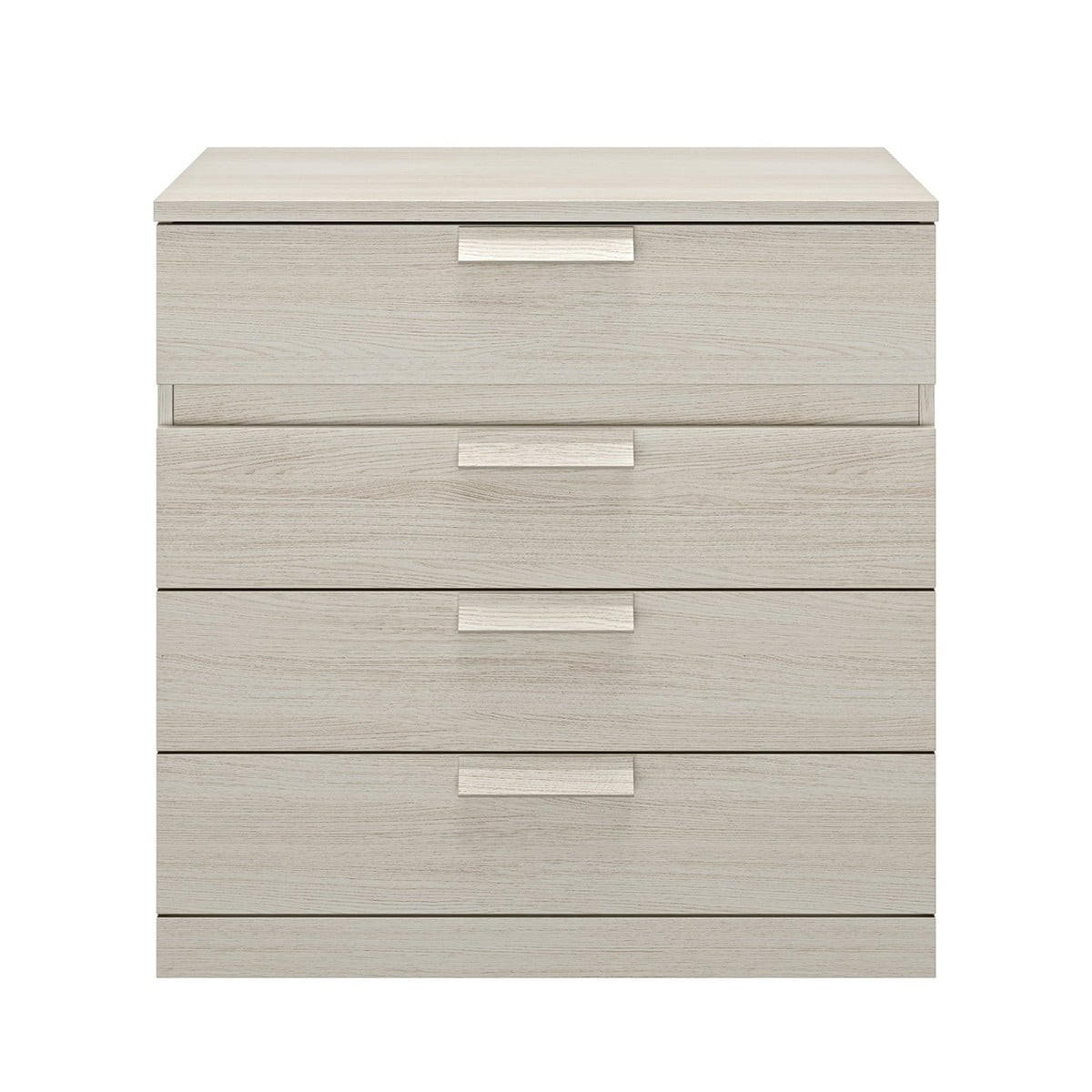 KOMMODE 4 Schubladen Cyrus - Französische Herstellung - 81/45/81 cm - Apfelbaumfarben, Holzwerkstoff (45/81/81cm) - Calicosy