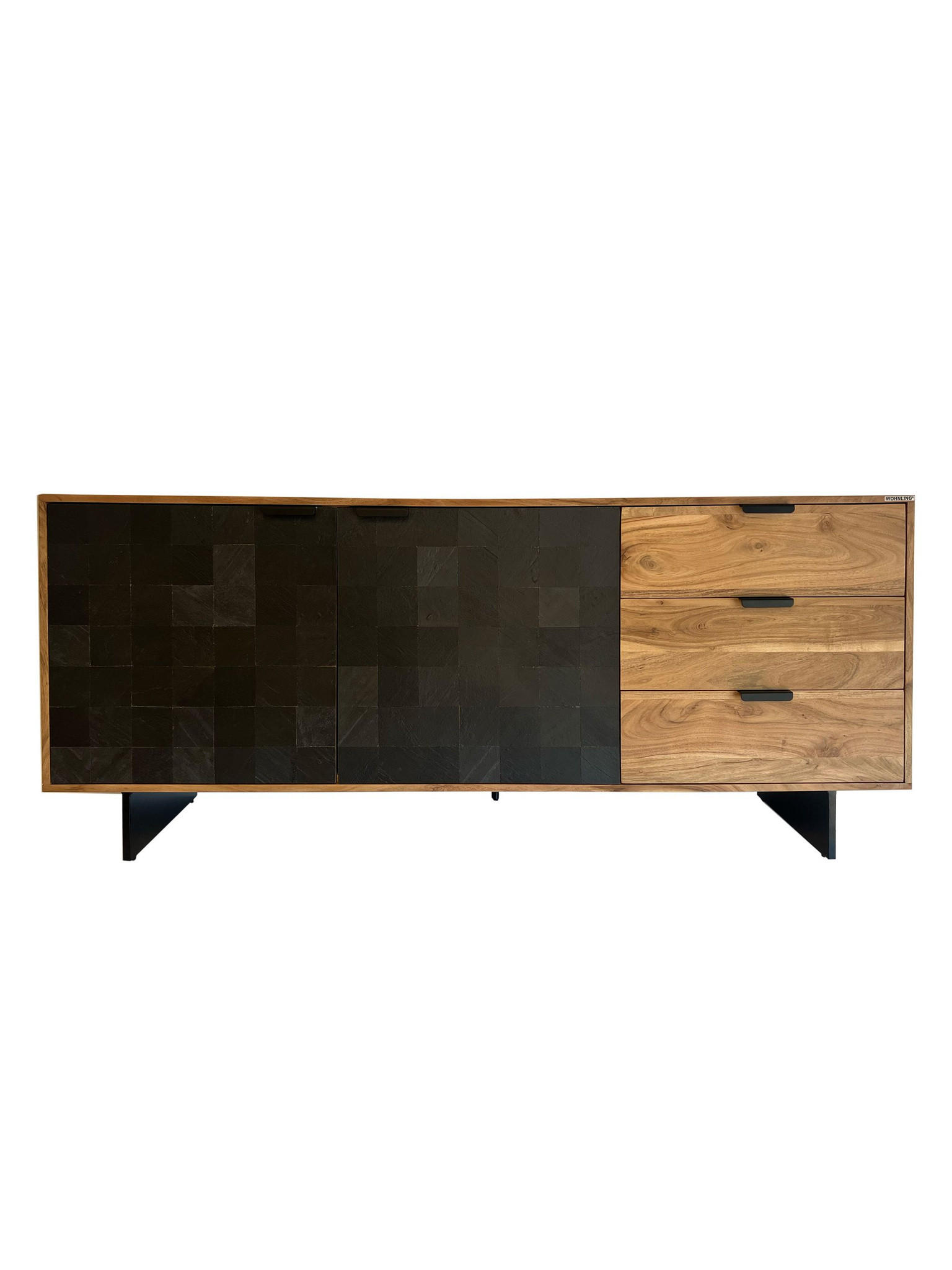 Kadima Design Kommode Akazie 175x76x40 cm