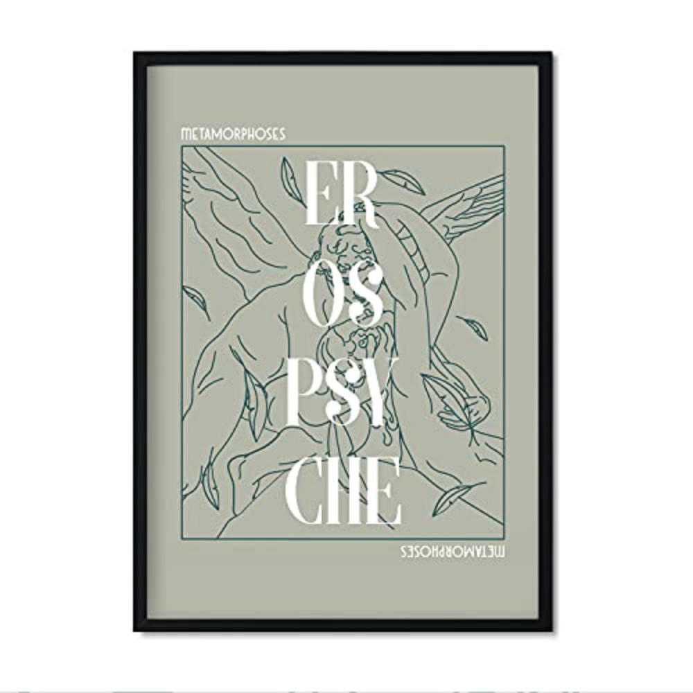 POSTER Eros & Psyche A3 Rahmenlos - Klar, Papier (29.7/5/42cm) - Nacnic