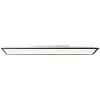 DECKENAUFBAU-PANEEL Briston G99931A06 - Schwarz, Metall (25/100/5cm) - Brilliant
