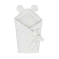 BABYWICKELTUCH, Boucle, weiß - Weiß, Textil (35/65cm) - MeowBaby