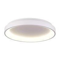 DECKENLEUCHTE Merope 600 Verkehrsweiß - Weiß, Metall (29/29/6cm) - click-licht
