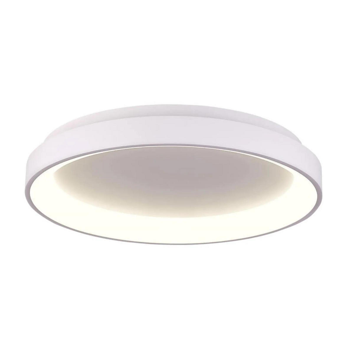 DECKENLEUCHTE Merope 600 Verkehrsweiß - Weiß, Metall (29/29/6cm) - click-licht