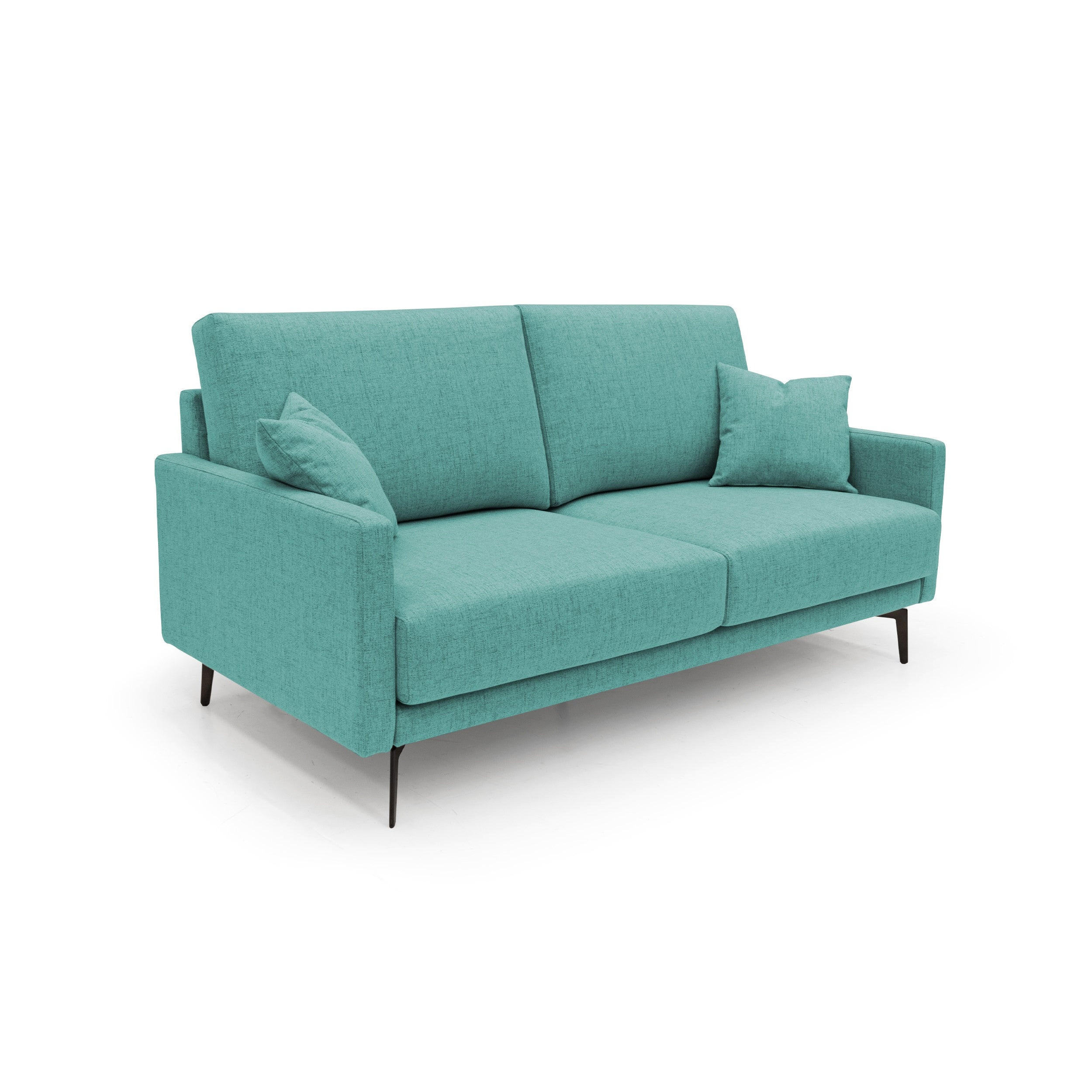 LINEARSOFA Saturno - Grün, Textil (180/94/90cm) - Divani.store
