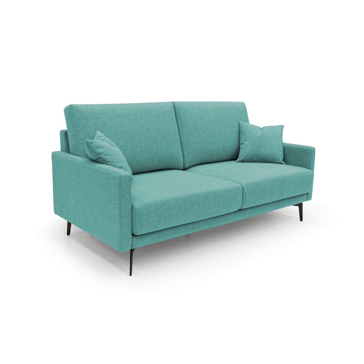 LINEARSOFA Saturno - Grün, Textil (180/94/90cm) - Divani.store