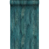 TAPETE Blätter 53 cm x 10.05 m - Türkis, Papier (53/1000cm) - Origin Wallcoverings