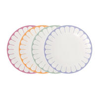 FRÜHSTÜCKSTELLER Fleur Couleur bunt ø 21,2 cm 4er Set - Multicolor, Keramik (21.2cm) - Villeroy & Boch