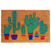 ROHOŽ - viacfarebná, textil/plast (60/40cm) - Relaxdays