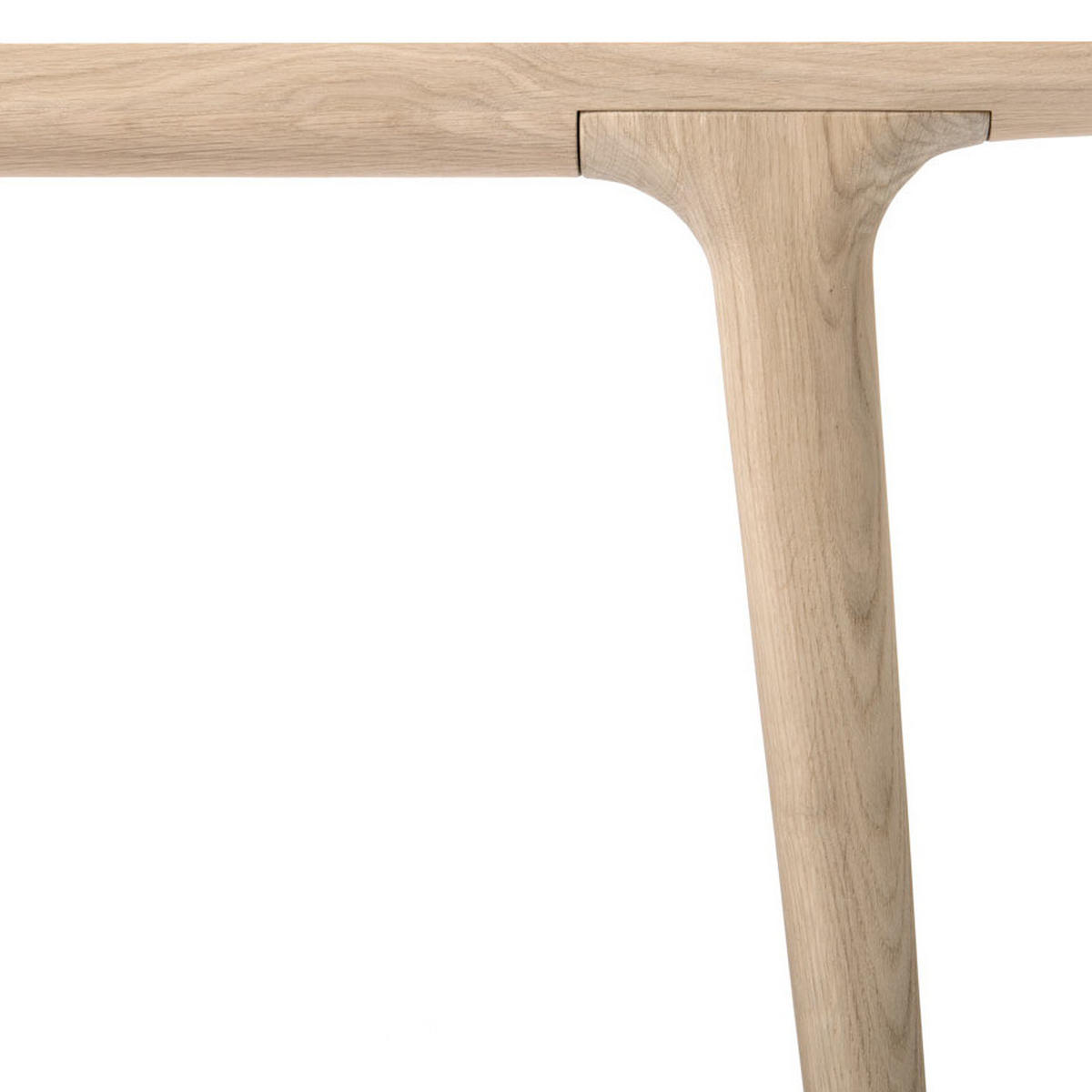 ESSTISCH - Eiche massiv - Eichefarben, Holz (90/180/75cm) - home24