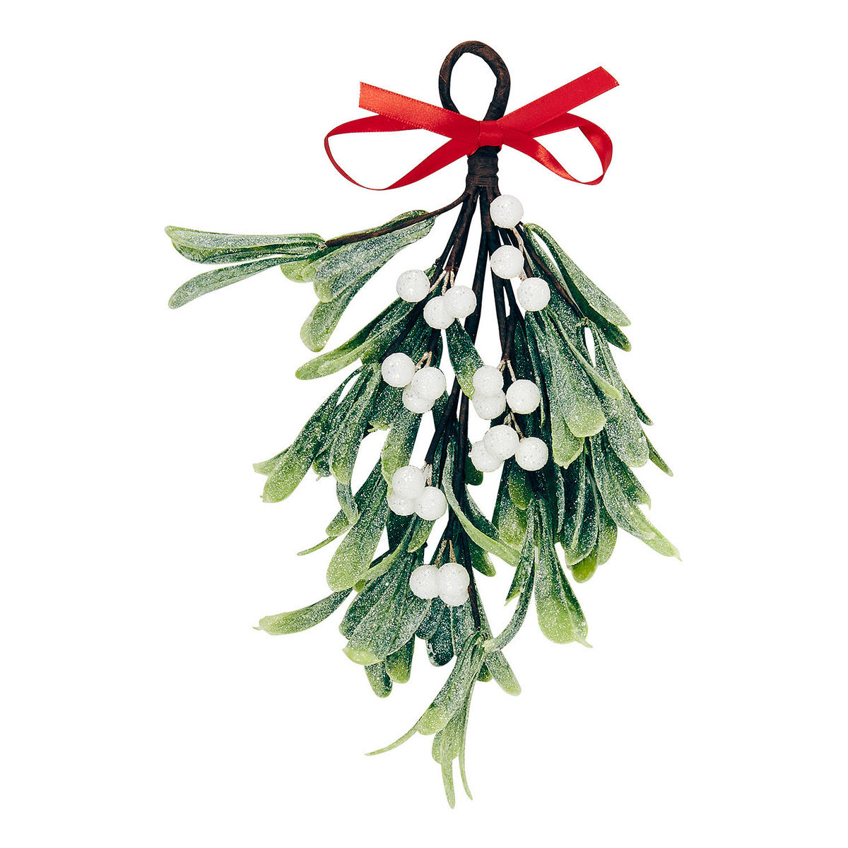 ANHÄNGER X-Mas Mistelzweig - Weiß, Metall (30cm) - Butlers