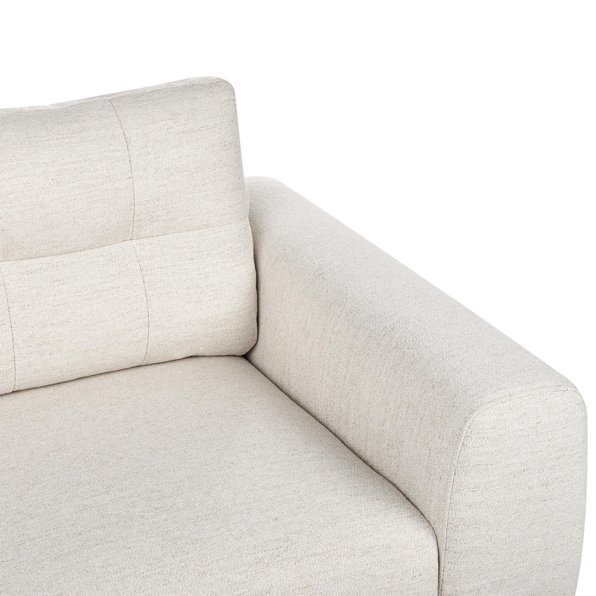 2-SITZER-SOFA Stoff Hellbeige Laurila - Beige, Textil (170/71/92cm) - Beliani