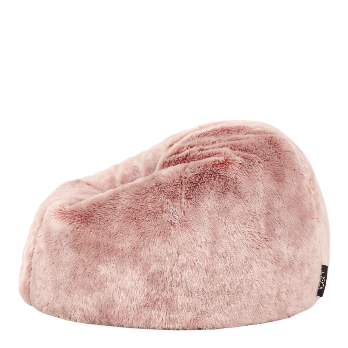 SITZSACK aus Kunstfell für Kinder - Pink, Kunststoff (65/45/65cm) - icon