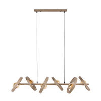 HÄNGELEUCHTE Hover 43 42/120/150 cm - Beige, Metall (42/120/150cm) - Hoyz Collection