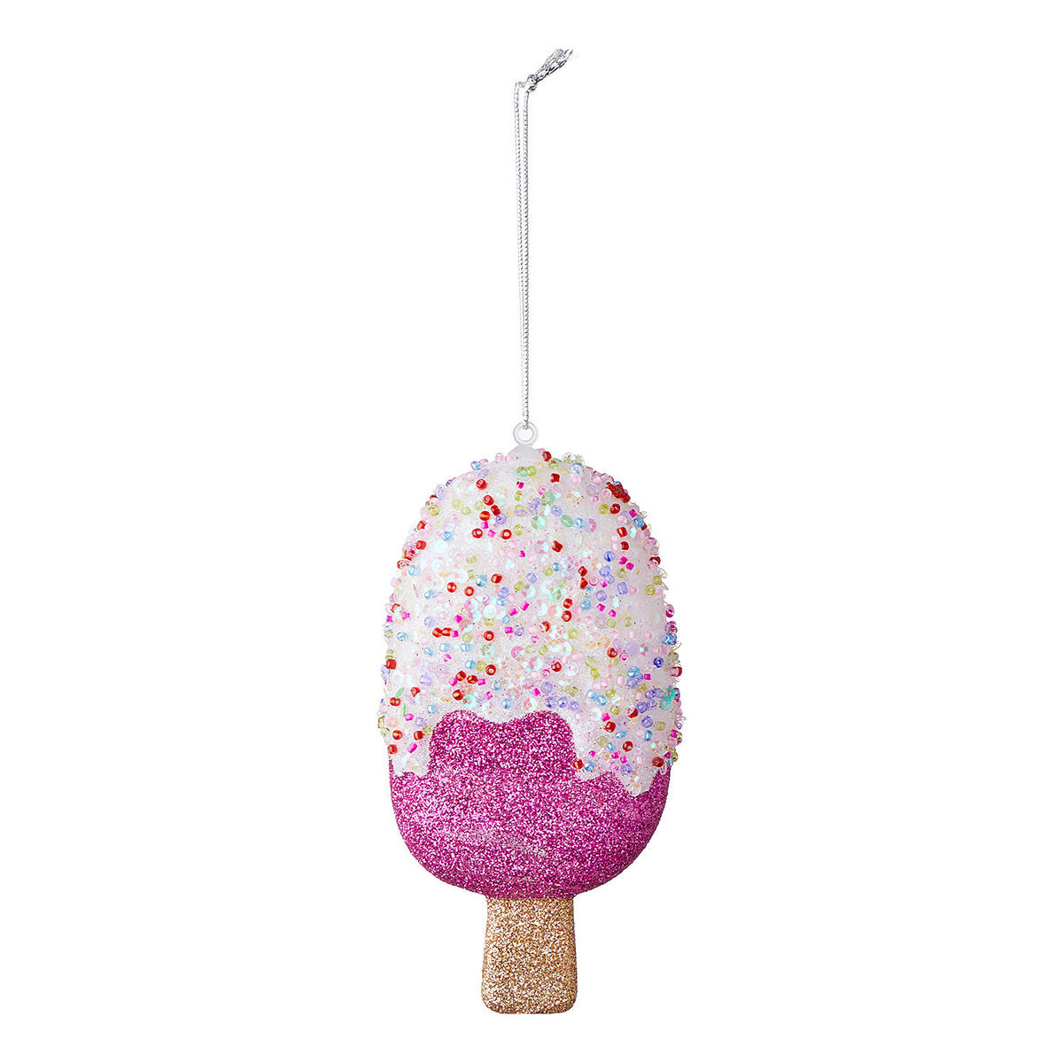 BAUMANHÄNGER Hang On Eis Am Stiel - Pink, Glas (3.1/13/7cm) - Butlers