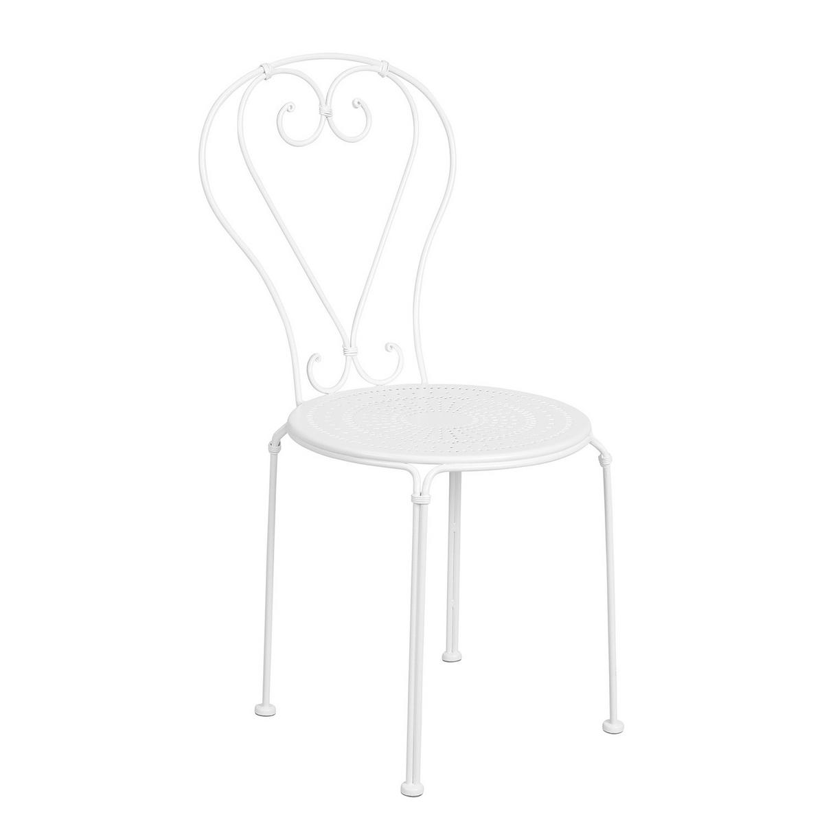 GARTENMÖBEL-SET (3-teilig) Century - Weiß, Metall - BUTLERS