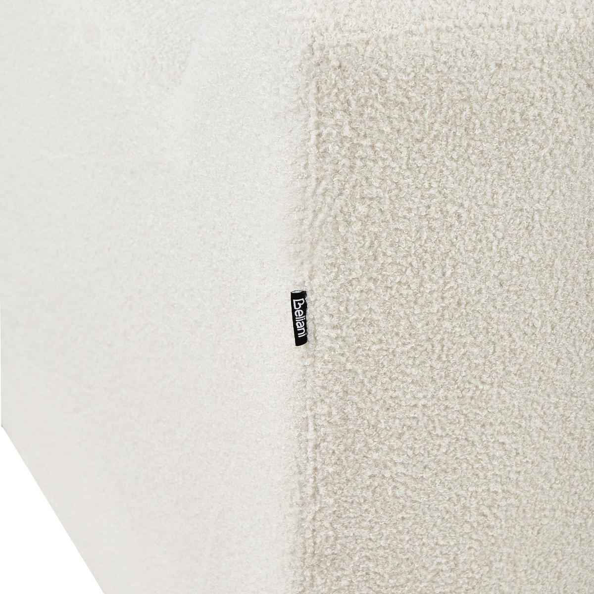 SESSEL Cremeweiß Agerup - Weiß, Textil (97/73/87cm) - Beliani