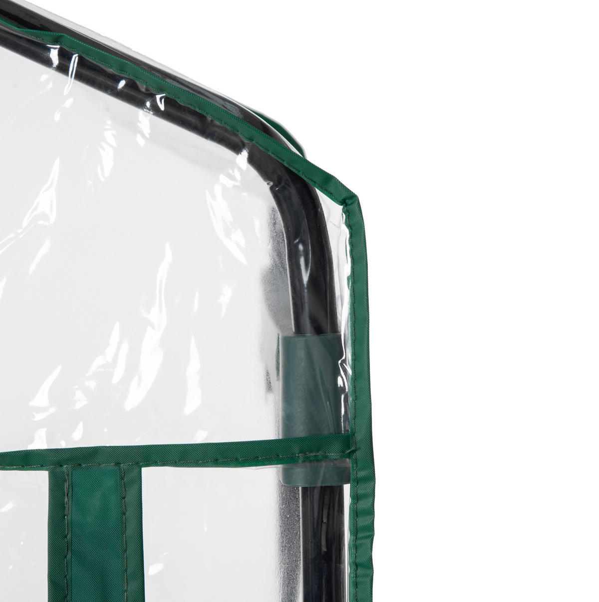 GEWÄCHSHAUS 70/160/50 cm Transparent aus Stahl mit 4 Regalböden - Transparent, Metall (50/160/70cm) - OKMYHOME