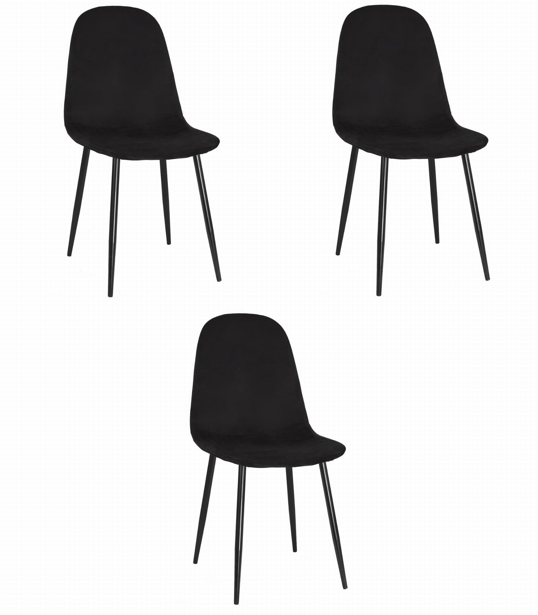 XXXLutz Stuhl Schwarz 44.5x65x50.5 cm