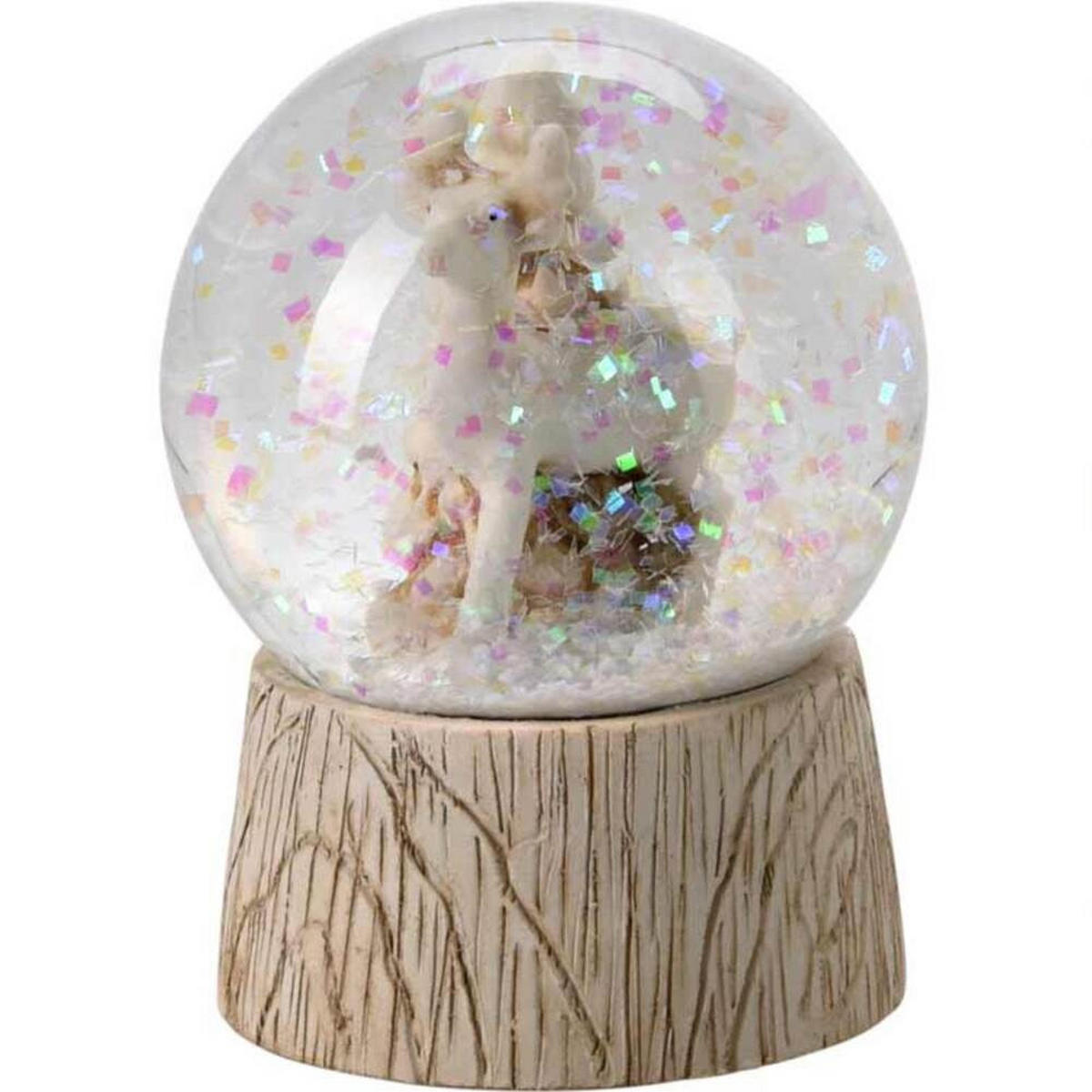 SCHNEEKUGEL Tier 4,5 cm - Beige, Kunststoff (4.5/6/4.5cm) - Home Styling Collection