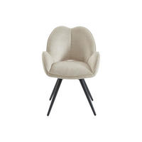 STUHL - 60 cm x 66 cm - Stoff - Beige - GULSUN - Beige, Textil (60/86/66cm) - Vente-Unique