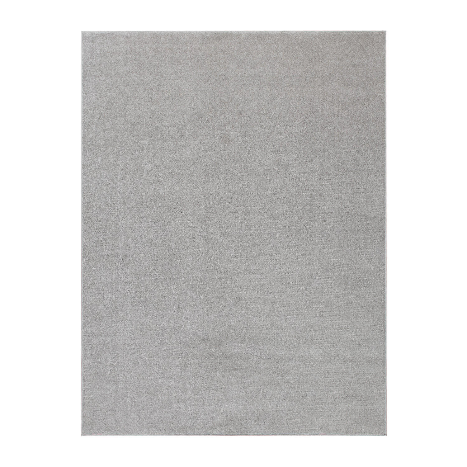 FLACHWEBETEPPICH Silberfarben 240 x 340 cm - Silberfarben, Kunststoff (240/340cm) - TT Home