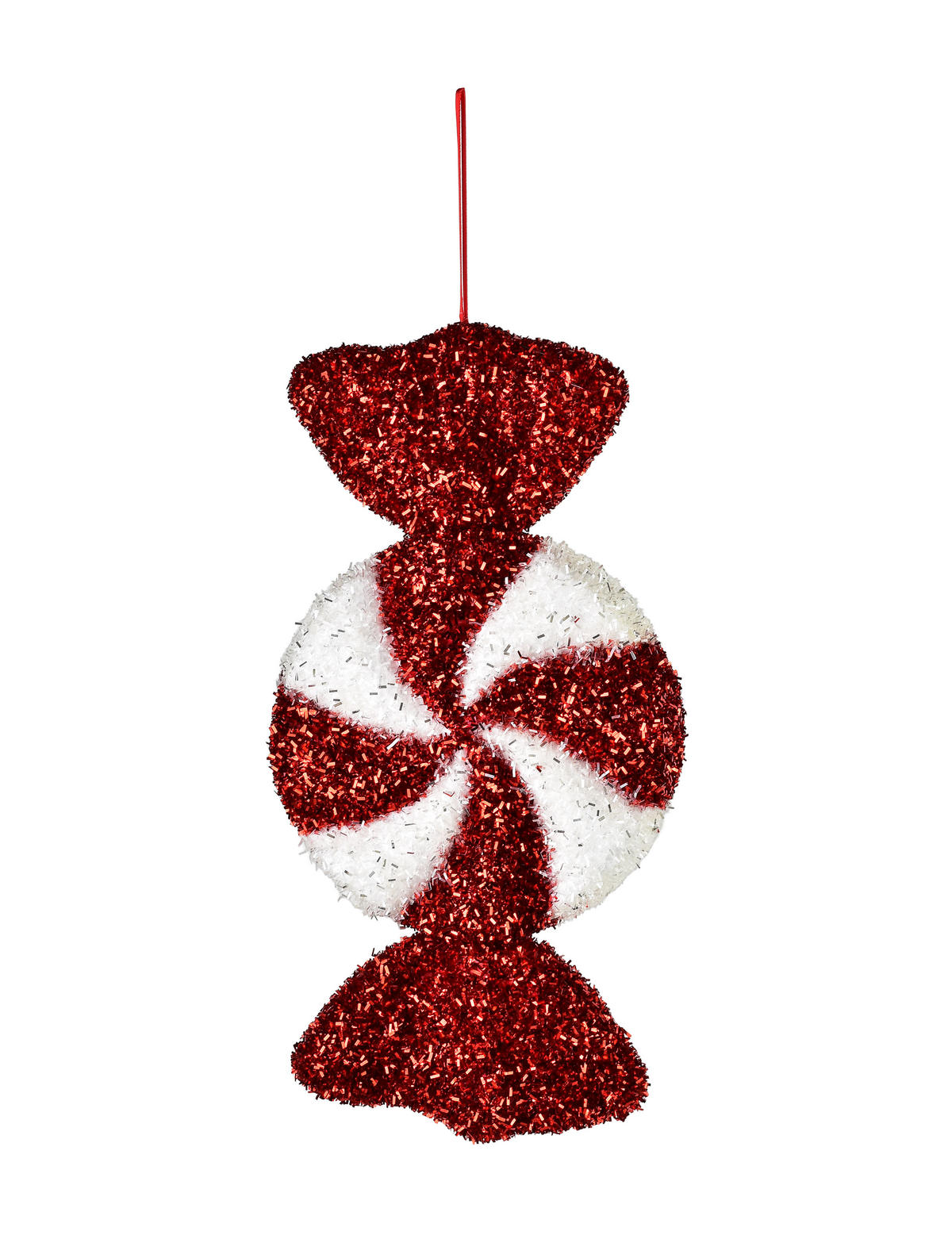 CHRISTBAUMANHÄNGER Santa Lila Rot 16x4,5x31 cm Kunststoff - Rot, Kunststoff (4.5/31/16cm) - Mondex